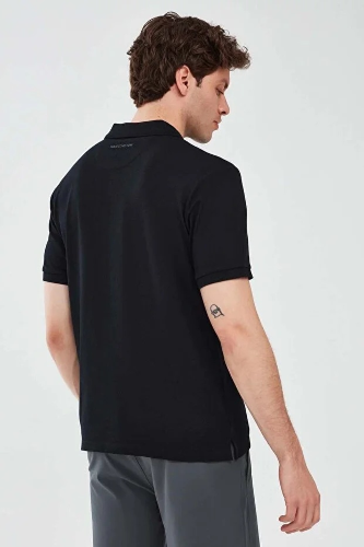 Resim Skechers  M Short Sleeve Polo Erkek T-shirt S211800-3817