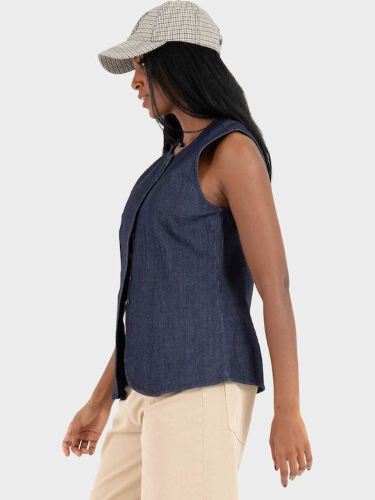 Resim Only Onlashby Sl Dnm Waıstcoat Qyt Kadın Ceket 15364571