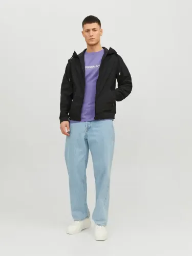 Resim Jack & Jones Jjebasıc Softshell Hood Noos Erkek Ceket 12236300