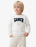 Resim Koton Erkek Bebek Sweat 7WMB10013TK