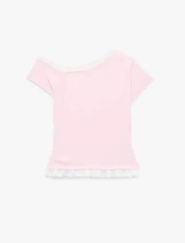 Resim Koton Kadın T-shirt 6SAL10926IK