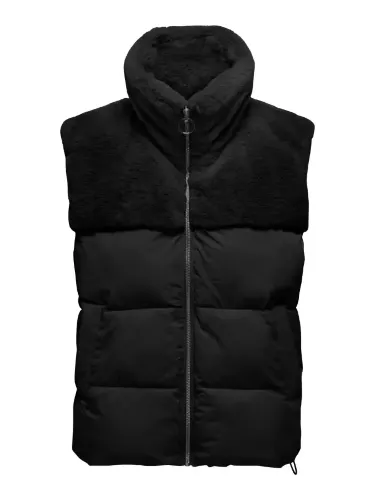 Resim Only Onlwanja Fur Puffer Mıx Waıstcoat Cc Otw Kadın Mont 15322053