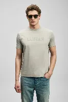 Resim Lufian Oscar Erkek T-shirt 111020280