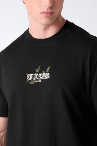 Resim M6Yı46K4232-Jblk Gues Erkek T-Shirt