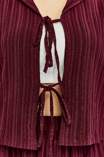 Resim Viole&More Kadın Etek Takım Kolsuz Bağlamalı