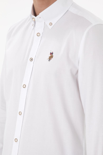 Resim U.s. Polo assn. Erkek Gömlek PU-8887 Cedcolor026Y