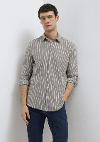 Resim Mavi Erkek Uzun Kol Gömlek M0211404-91582