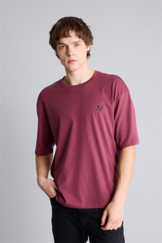 Resim Defacto Erkek T-shirt G5557AX/BR494