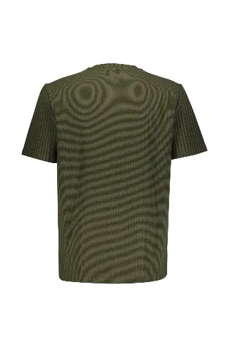 Resim Süvari Waffle Sıfır Yaka Erkek T-shirt Sts1014000001