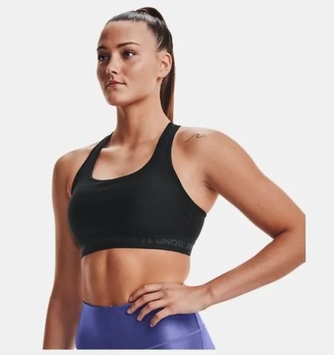Resim Under Armour Crossback Mid Bra Kadın Spor Sütyen 1361034-001