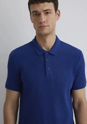 Resim Mavi Erkek Polo T-Shirt M064946-70758
