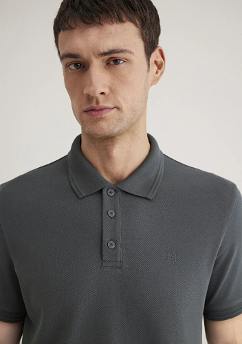 Resim Mavi Slim Erkek  T-shirt M064946-71598