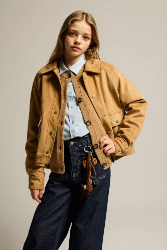 Resim Defacto Kız Çocuk Mont F9188A8/BG219