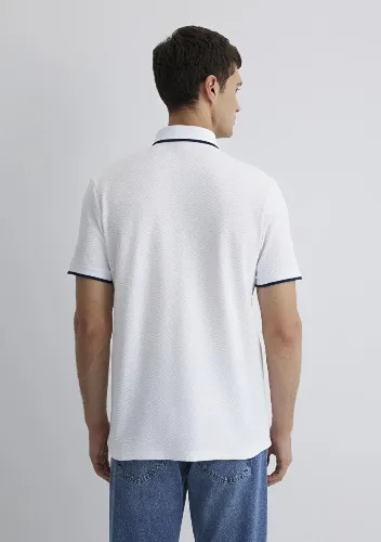 Resim Mavi Polo Erkek T-Shirt M066039-620