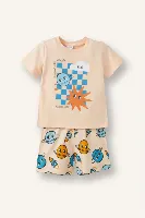Resim Defacto Erkek Bebek Pijama Takım H5392A5/OG614
