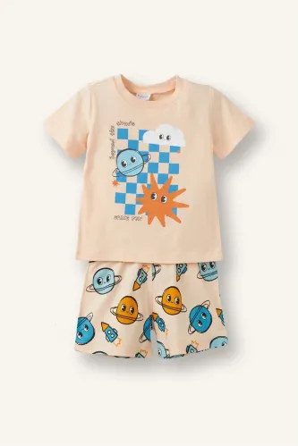 Resim Defacto Erkek Bebek Pijama Takım H5392A5/OG614
