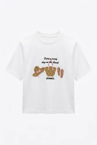 Resim QUZU Kadın T-shirt