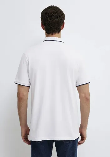Resim Mavi Erkek T-shirt M0613367-620