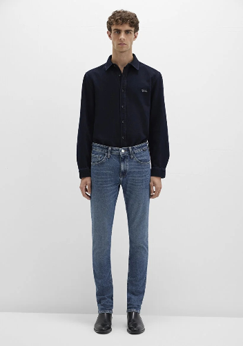 Resim Mavi Erkek Jean Pantolon M001070-90983