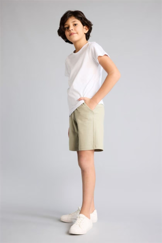 Resim Defacto Erkek Çocuk Penye Şort B5867A8/GN497