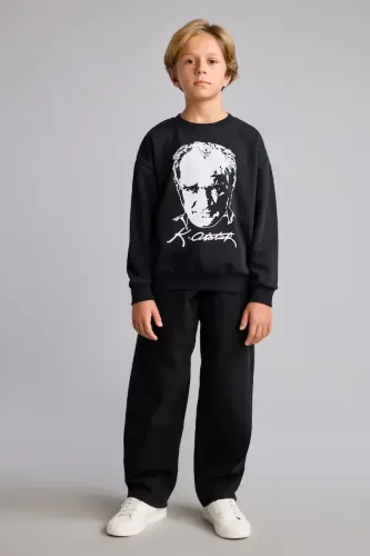 Resim Defacto  Erkek Çocuk Sweat I6566A8/BK81