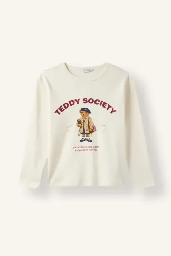 Resim Defacto Uzun Kol Kız Çocuk Sweat I3607A8/ER98