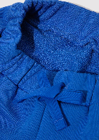 Resim Mavi Kız Çocuk Kot&Kanvas Şort M7410009-91448