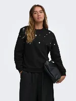Resim Only Jdyprıma L/S Detaıl Sweat Jrs Kadın Sweat 15359896