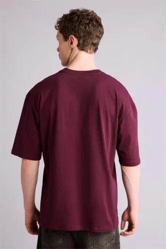 Resim Defacto Erkek T-shirt G4836AX/BR171