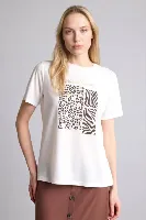Resim Defacto Kadın T-shirt H6513AX/ER105