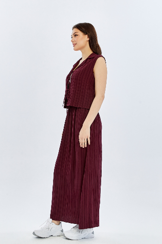 Resim Viole&More Kadın Etek Takım Kolsuz Bağlamalı