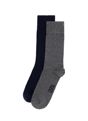Resim U.S. Polo Assn. Erkek Çorap A081Sz013 Teklİ Paket Mıcroerıcıy24