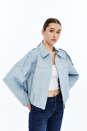 Resim Yenikoza Kadın Jean Ceket