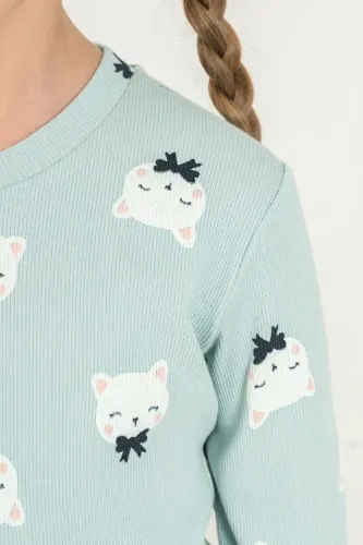 Resim Roly Poly Kız Çocuk Sweat Takım