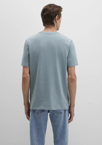 Resim Mavi Erkek T-shirt M0612936-70118