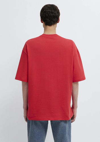 Resim Mavi Erkek T-shirt M0613376-70428