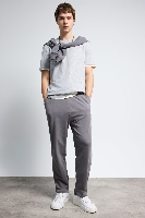 Resim Defacto Erkek T-shirt V7699AZ/GR210