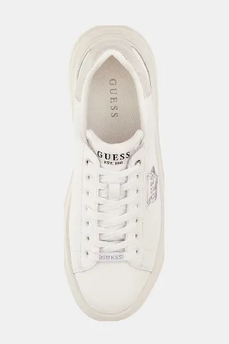 Resim Guess Footwear  Erkek  Günlük Ayakkabı FMFBANLEL12-WHITE Elban