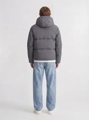 Resim Jack & Jones Jjgalaxy Puffer Jacket Erkek Mont 12303930