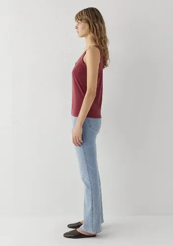Resim Mavi Kadın T-shirt M1613339-91507