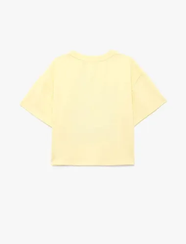 Resim Koton Kız Çocuk T-Shirt 6Skg10496Ak