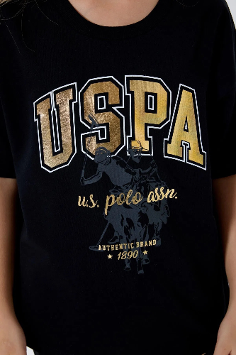 Resim U.S. Polo Assn Kids Kız Çocuk Şort Takım US2509-4