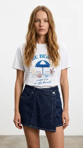 Resim QUZU Kadın T-shirt