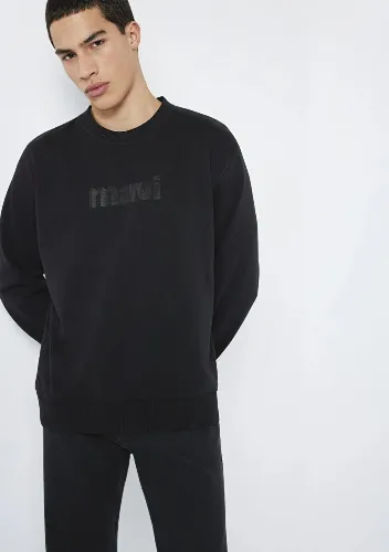 Resim Mavi Erkek Sweat M0S10551-900