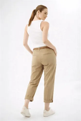 Resim Fashion Friends Kadın Kanvas Pantolon 26Y0107K1