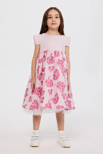 Resim Panço Kız Çocuk Elbise / Tulum