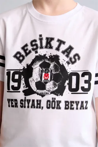 Resim Defacto Erkek Çocuk T-shirt H8321A8/WT34