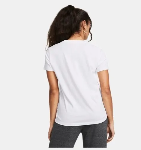 Resim Under Armour Ua Rival Core Ss Kadın T-Shirt 1383648-100