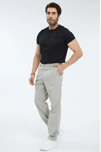 Resim Paul&More İris Regular Erkek Kanvas Pantolon