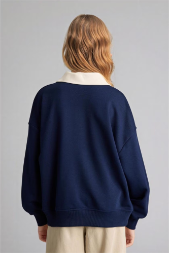 Resim Defacto Kız Çocuk Sweat E6841A8/NV248